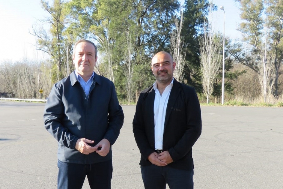 Miguel Saredi y Cristian Farías. 
