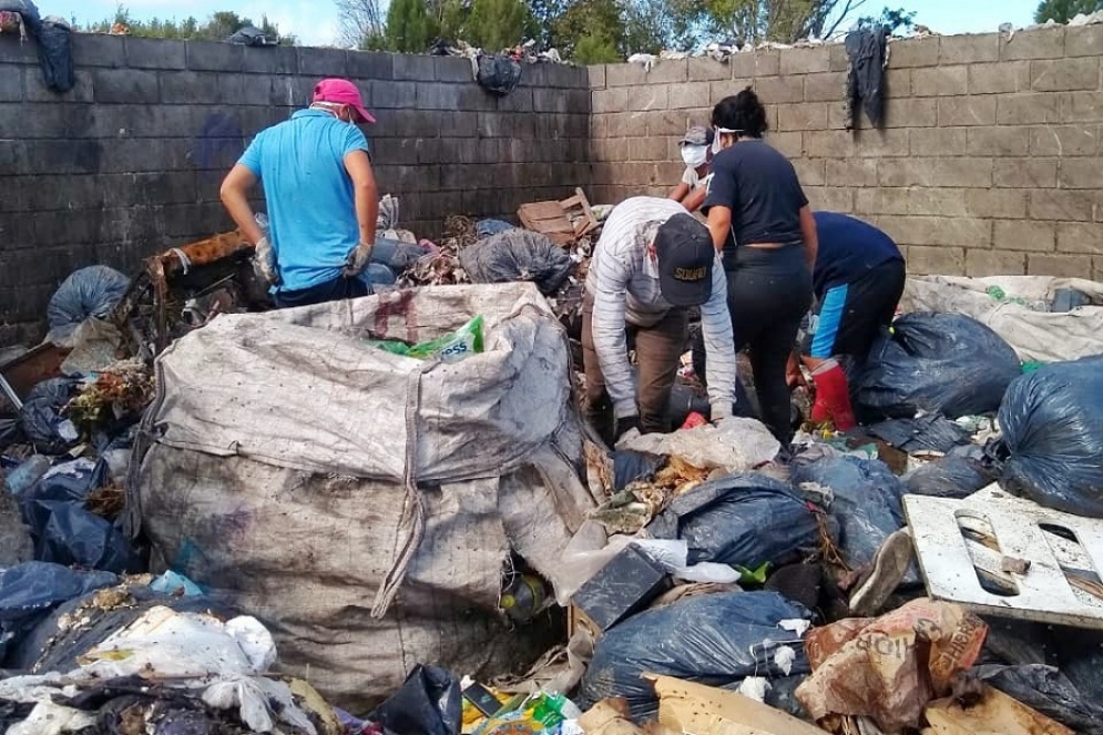Recicladores del Ecopunto difundirán con charlas la importancia de “separar los residuos para reciclar más”