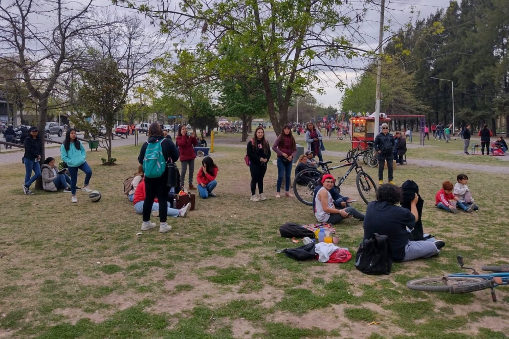 El Parque de La Salud fue el más concurrido