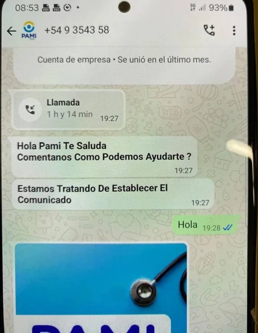 Prevención de estafas a jubilados: PAMI dio una charla en Los Aromos