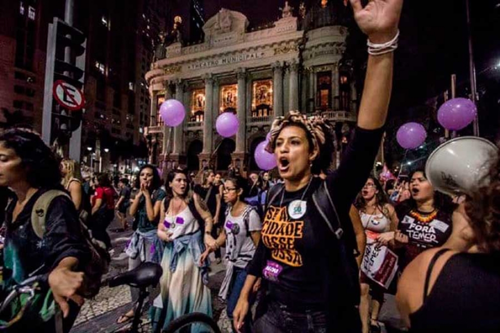 Marielle Franco fue asesinada de cuatro balazos.