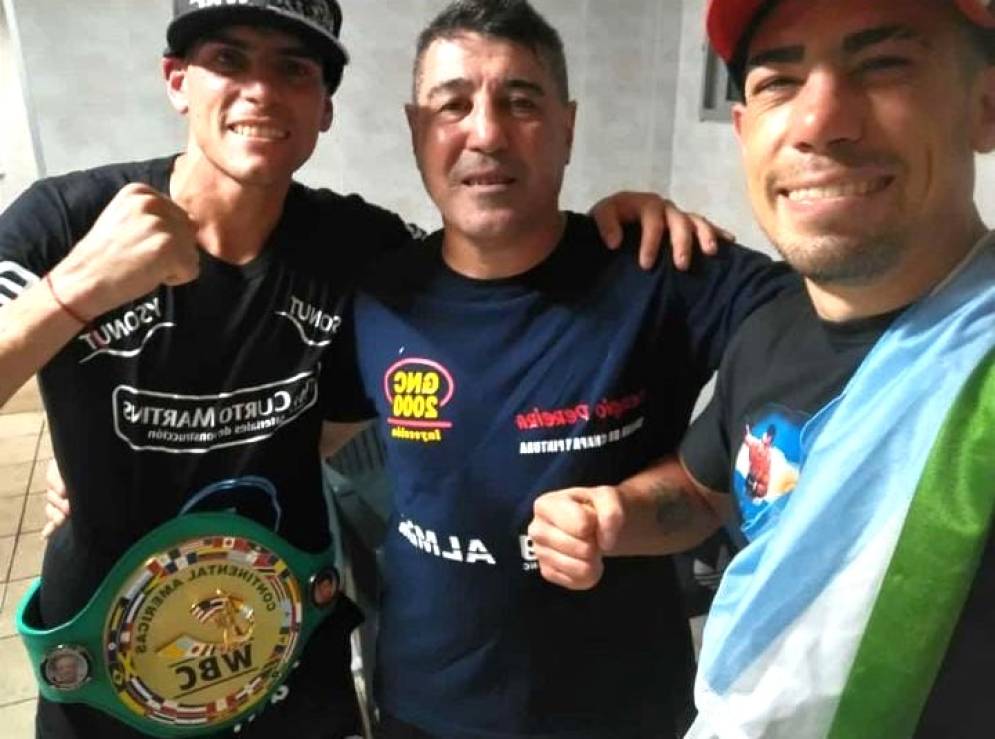 En familia. &quot;Chaito&quot; junto a &quot;Pingo&quot; y &quot;Chechu&quot;.
